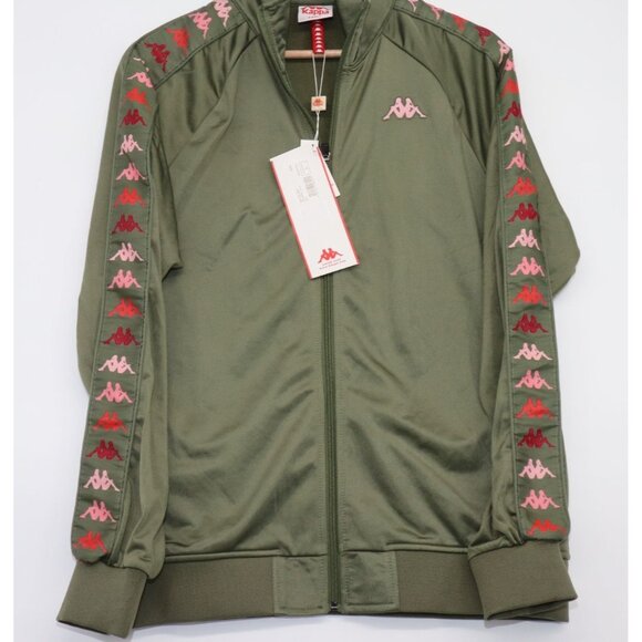 Kappa Green Full Zip-Up Track Jacket Large Regular Fit - Picture 1 of 10